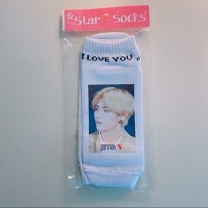 BTS V socks from Korea